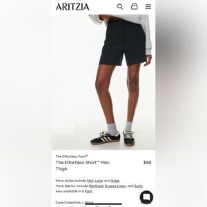 Rarely worn The Effortless Short™ Mid-Thigh size 8